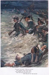 Kein Halt, keine Pause, einmütig ergriffen sie einander die Hände